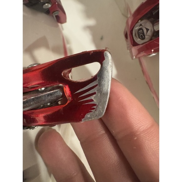 Rossignol‎ Squad Composite Ski Boots 29.5 Mens Red White 4 Buckle Italy Race Fit - Picture 8 of 14